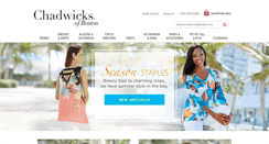 Desktop Screenshot of chadwicks.com